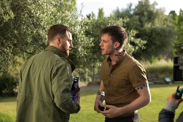 Berlínská mise - Test důvěry - Z natáčení - Richard Armitage, Jannis Niewöhner