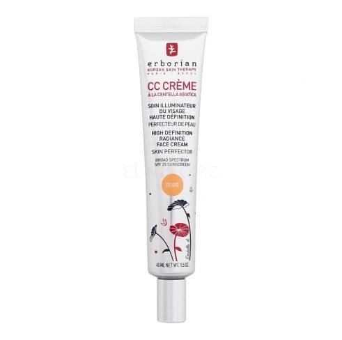 Erborian CC Crème High Definition Radiance Face Cream CC krém pro ženy 45 ml Odstín Doré | ELNINO.CZ
