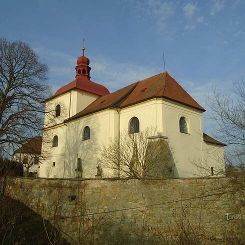 Kostel sv. Stanislava, biskupa a mučedníka v Sendražicích