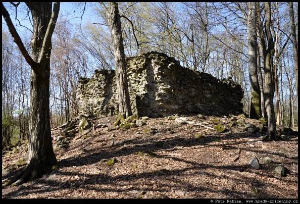 Luchtov – Pustý hrad – strážní věž / hrady-zriceniny.cz