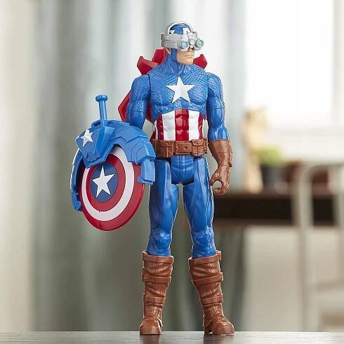 Figurka HASBRO KAPITÁN AMERIKA RAKETOMET BLAST GEAR E7374 Značka Hasbro