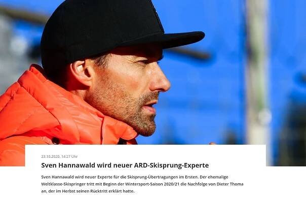 Impressum - Sven Hannawald