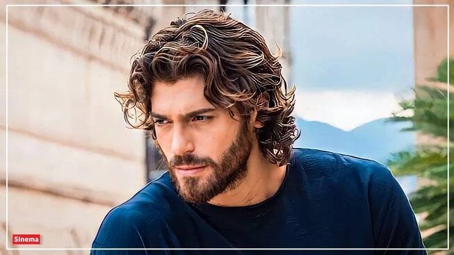 Can Yaman Hairstyle-Windblown