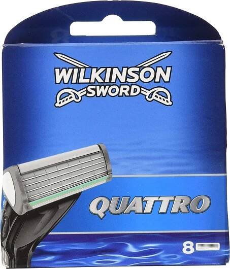 Žiletky Wilkinson Quattro, balení 8 kusů