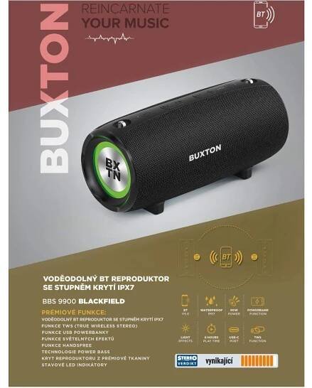 BBS 9900 BLACKFIELD BT SPEAKER BUXTON