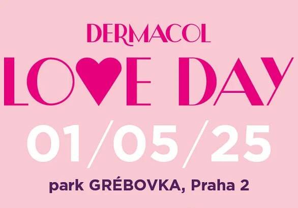 DERMACOL LOVE DAY už po sedmé – tradičně 1. května v pražské Grébovce