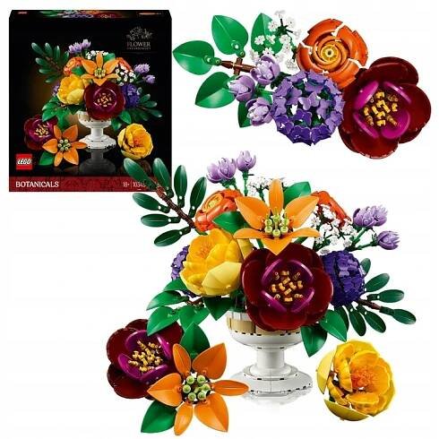 LEGO ICONS 10345 Botanicals Květinová kompozice Květiny Rostliny Kytice