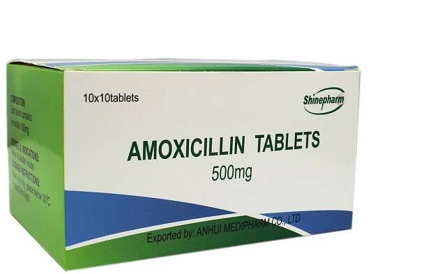 Amoxicilin tablety