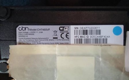 Router Vodafone CH7465VF - Komponenty pro PC