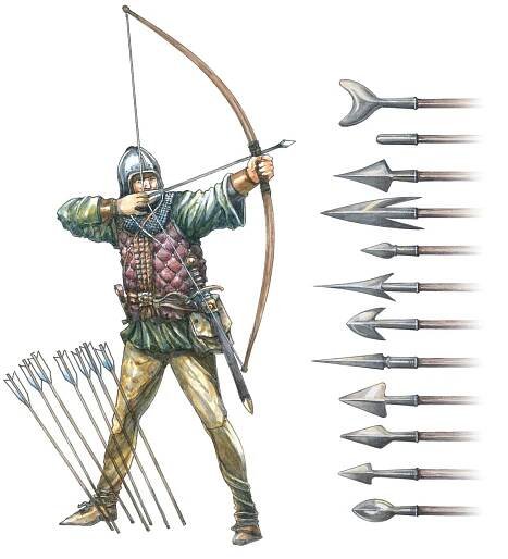 illustration of an archer