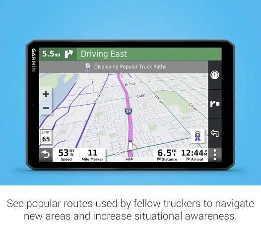 Garmin Dezl OTR800 8 inch GPS Truck Navigator