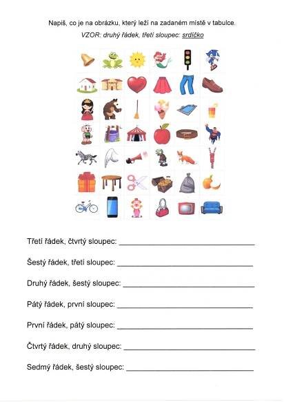 a worksheet with pictures and words on it