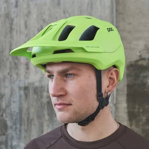 POC Axion Fluorescent yellow/green matt 2022