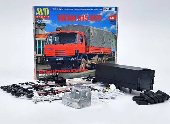 model Tatra 815 valník stavebnice AVD | Army shop společnosti TRUCK SERVICE GROUP s.r.o.