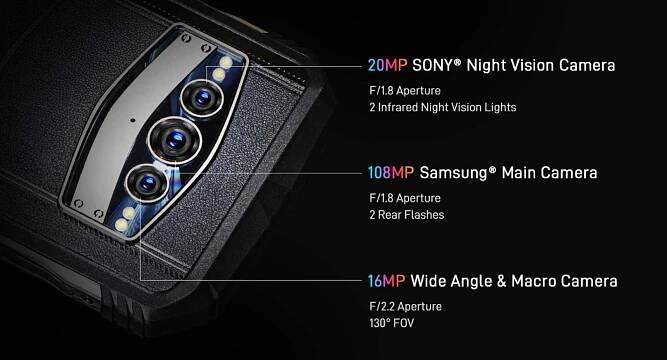 Doogee V30 5G 8GB/256GB Classic Black - Smarty.cz