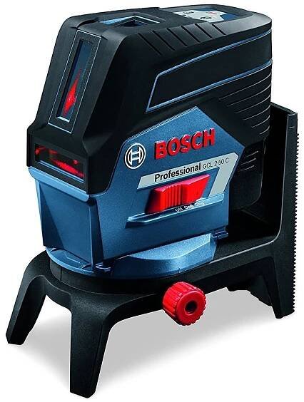BOSCH Professional Křížový lase samonivelační GCL 2-50 C RM2 BT 150 0.601.066.G02 (4 X AA)
