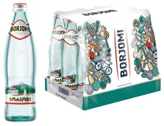 Borjomi Minerální voda 0,5 l