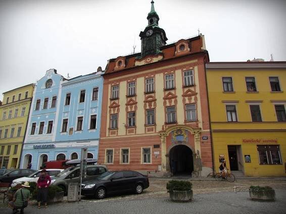 Jindřichův Hradec - náměstí Míru