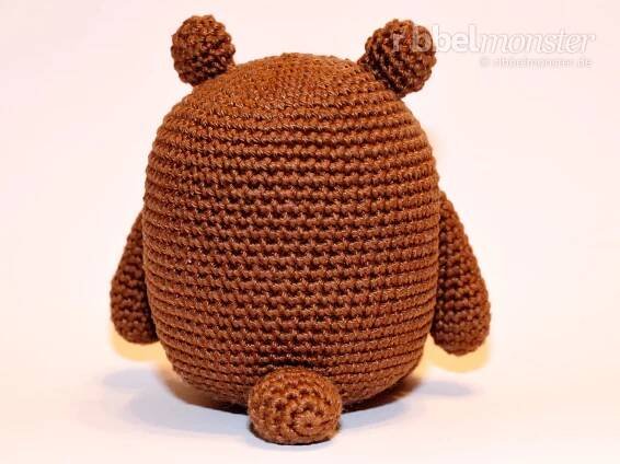 Amigurumi - Crochet Biggest Bear "Mr. Potato"