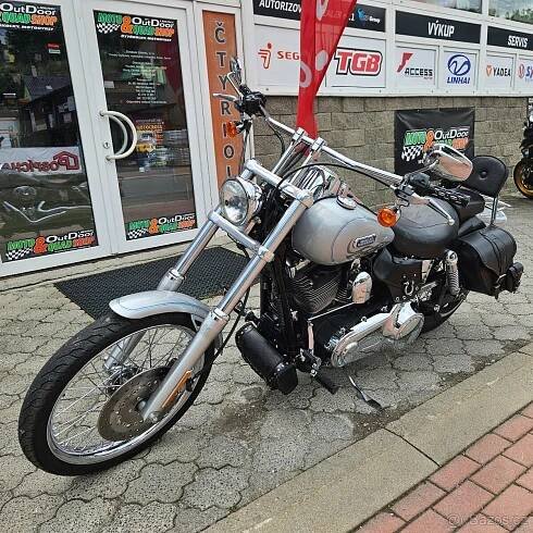 Harley-Davidson Dyna Wide Glide, ČR, laděný výfuk - Liberec