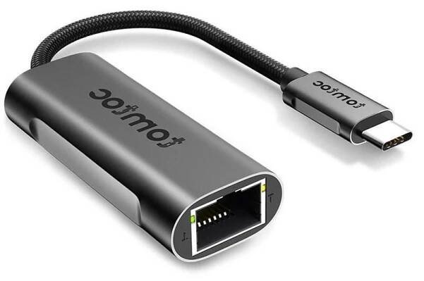 Redukce tomtoc USB-C (Thundebolt 3) / RJ45 