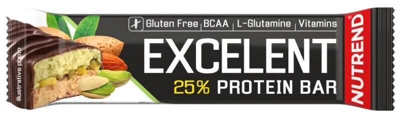 Nutrend Excelent Protein Bar Double mandle+pistácie 85g