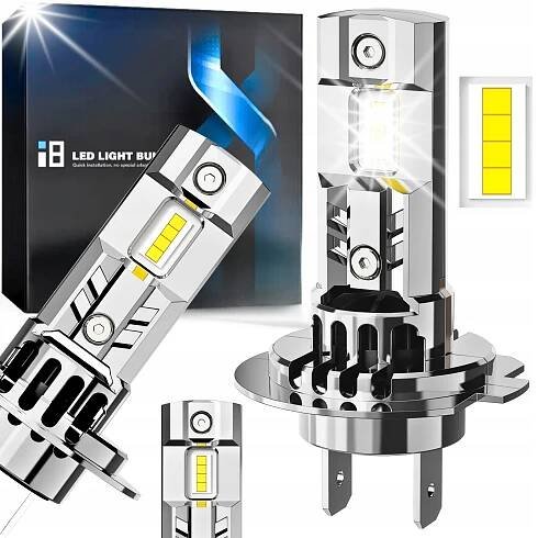 ŽÁROVKY H7 LED HOMOLOGACE CANBUS 90W H7 BÍLÉ H7 SILNÉ H7 XENON 1000%
