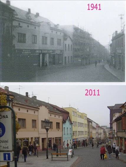 RETRO: Příbram včera a dnes. Co se za dobu mezi jednotlivými snímky změnilo?
