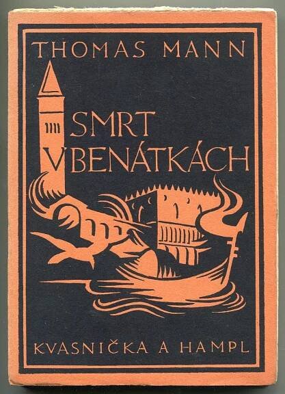 Smrt v Benátkách [podpis Thomas Mann - signature, Autogra