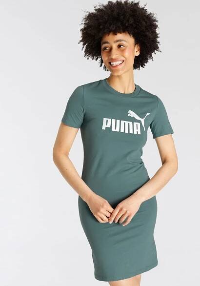 PUMA Sportovní šaty – modrá: přední strana