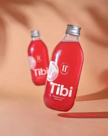 Tibi Malina Fermentovaná probiotická limonáda