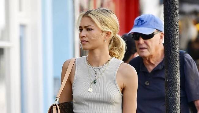 Zendaya Steps Into the Controversial Mesh Flats Trend With Two Underrated Basics