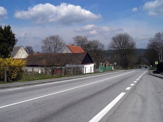 Pohled na část obce