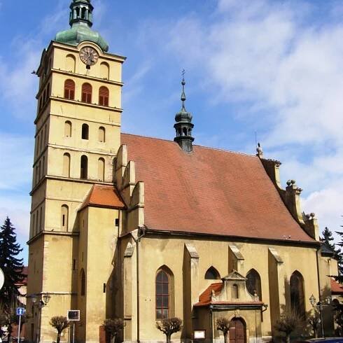 Chlumec nad Cidlinou - kostel sv. Voršily