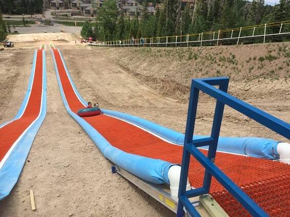 Bumper Tubing Lanes at Brian Head