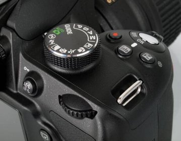 Nikon D3200 DSLR Review: Nikon D3200 Mode Dial