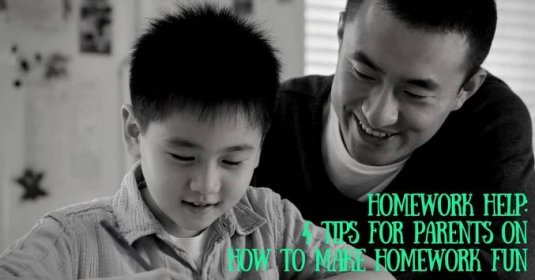 Homework Help: 4 Tips for Parents on How to Make Homework Fun - Child Development Institute