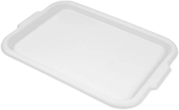 Tác plastový velký 48x34cm bílý CZ