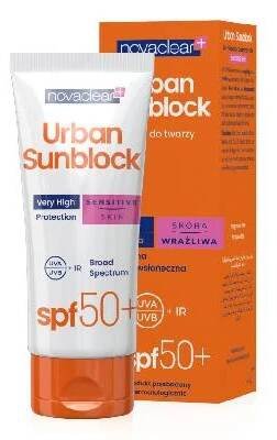 novaclear Urban Sunblock krém SPF50+ pro citlivou pleť 40ml