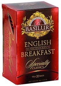 BASILUR Specialty English Breakfast přebal 25x2g