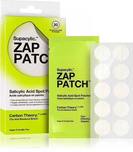 Carbon Theory Zap Patch náplasti na problematickou pleť proti akné