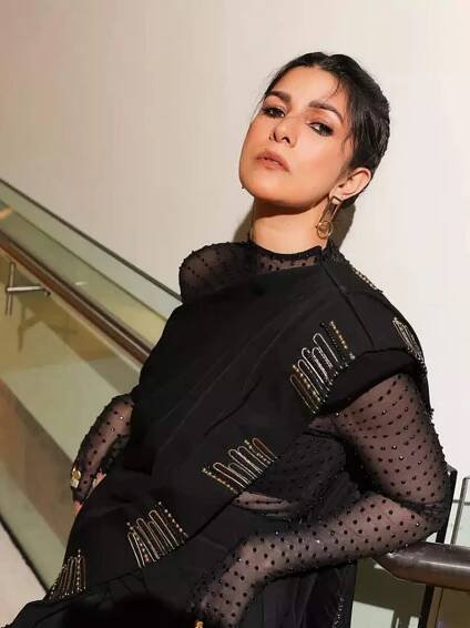 Nimrat Kaur redefines saree glam with bold and edgy twist