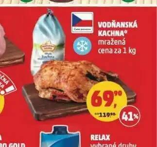 Penny Market Vodňanská kachna mražená nabídka