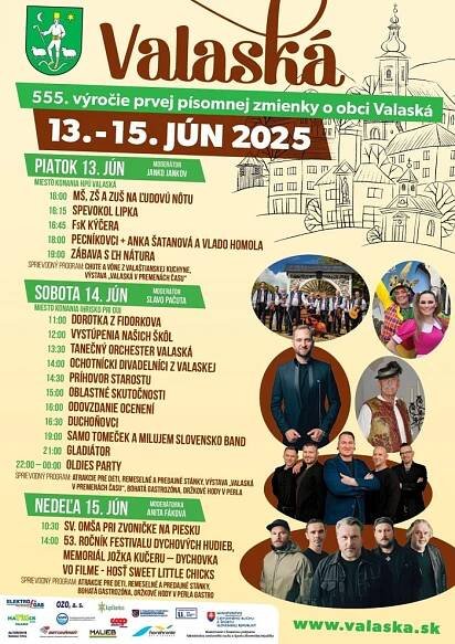 13.6.2025. Podujatia kultúrne, športové, spoločenské, automobilové