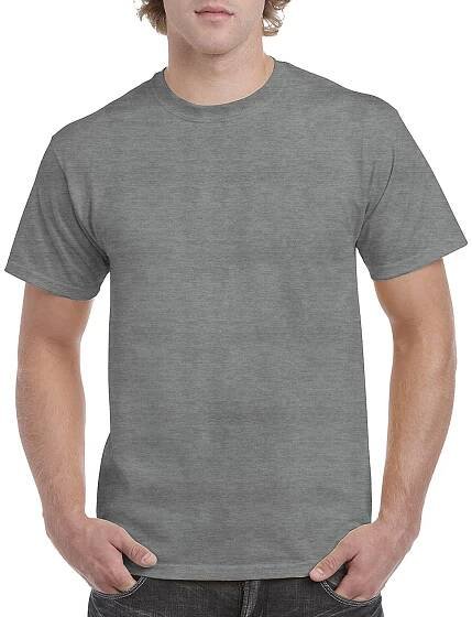Tričko s krátkým rukávem Gildan Heavy CottonTM Adult T-Shirt Graphite Heather