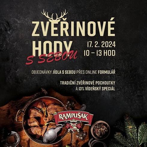 ZVĚŘINOVÉ HODY U VÁS DOMA! - Pivovar Rampušák 