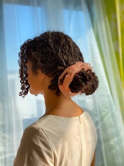 Mini Cloud Scrunchie