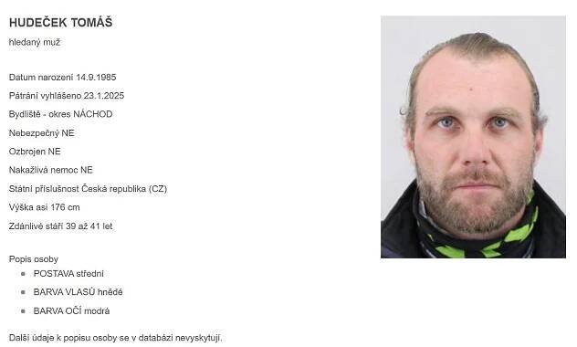 FOTO: Neviděli jste je? Policie hledá tyto muže z Náchodska. Pomozte je najít