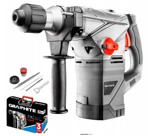 Vrtací kladivo SDS+ 1500W GRAPHITE
