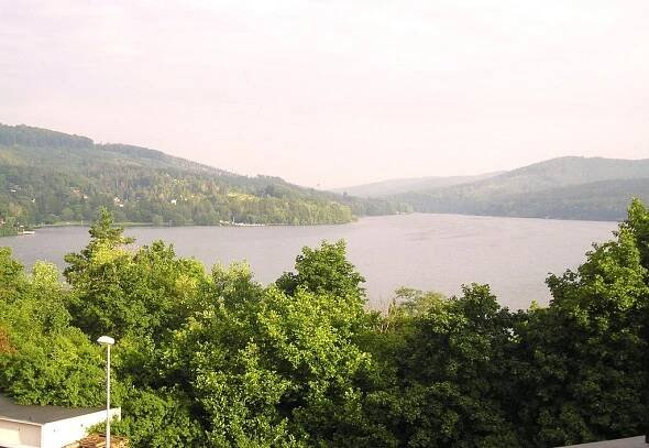 lac vue de l'hôtel 